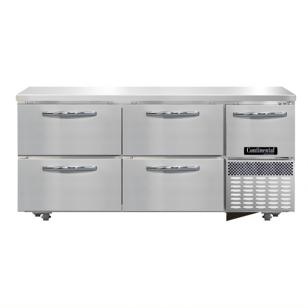 Continental Refrigerator FA68SN-U-D Undercounter & Worktop Refrigeration