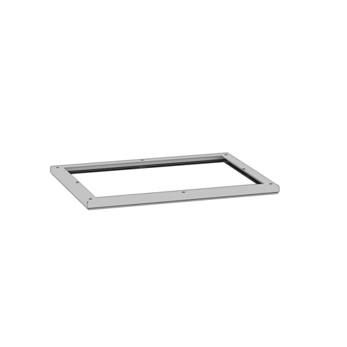 RATIONAL 60.74.795 - Leveling kit, height adjustable by ¾” for placing on unlevel surfaces, stainless steel