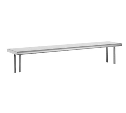 Advance Tabco OTS-12-144 - Overshelf, table mounted, single, 144