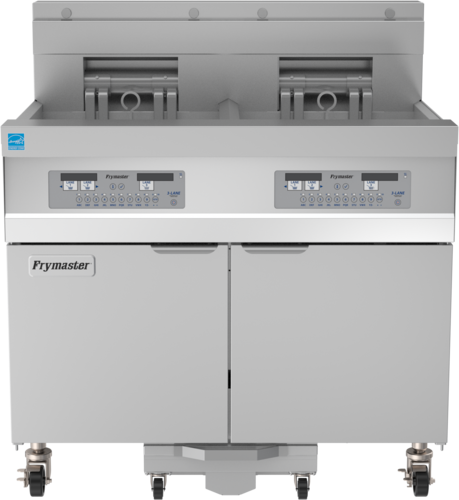 Frymaster/Dean 21814EF - Frymaster® Fryer Battery, electric, (2) 60 lb. capacity each, filtration system, oil conserving,