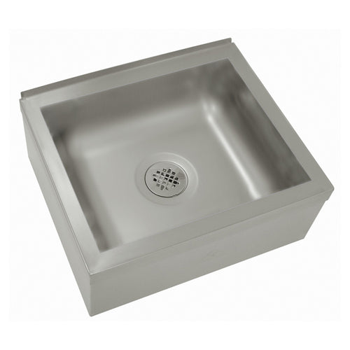 Advance Tabco 9-OP-28 - Mop Sink, floor mounted, 33"W x 25"D x 10"H (overall), 28"W x 20" front-to-back x 6" deep (bowl