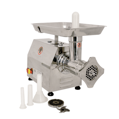 Omcan 23626 Electric Meat Grinder #22 Head 485 lb/hour Stainless Steel