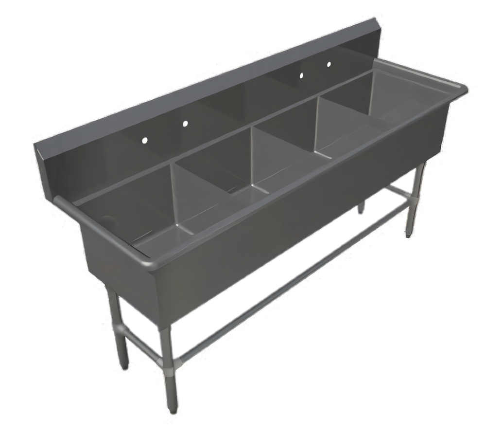John Boos 44PB3024 Pro-Bowl Compartment Sinks