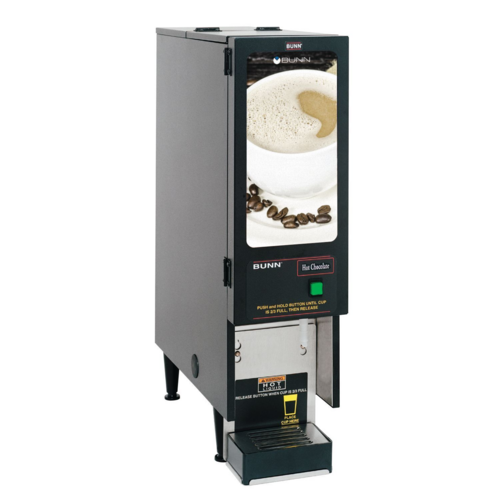 BUNN SET00.0196 - SET00.0196 FMD-1 BLK Fresh Mix Dispenser, (1) 8 lb. hopper, 4.2 gallon/hr capacity, lighted