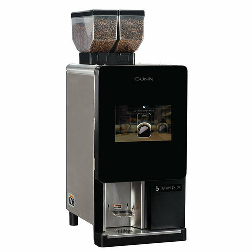 BUNN 44400.0100 - 44400.0100 Sure Immersion™ Model 220 Bean to Cup Coffee Brewer, (2) 3 lb. hoppers, (2) independent