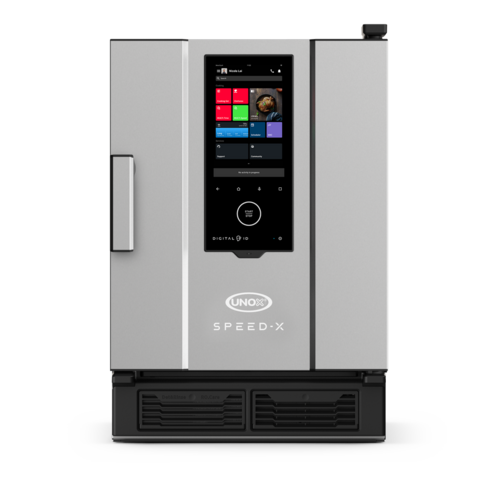 UNOX XAPA-0523-SXLS - SPEED-X™ Electric Combi Speed Oven, offers a combination of rapid cooking by blending the power of