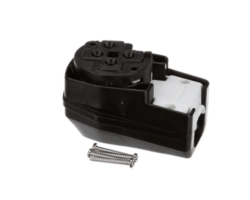 Henny Penny 58146@PF - Plug, 60 amp, 250 volt, 3-pole, 4-wire NEMA 15-60P 90° angle plug (only)