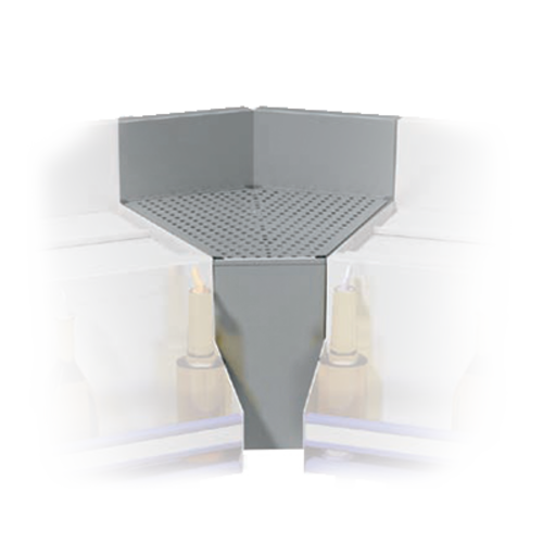 Advance Tabco PRF-25-45IC - Prestige corner filler, inside corner, 45⁰, fits 25