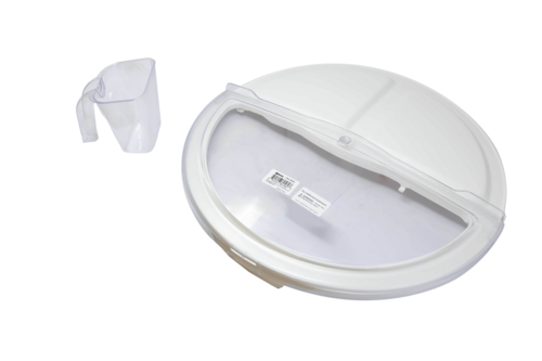 Omcan 80580 - (80580) Rotating Lid, for 20 gallon capacity food storage container #80583, round, includes 20 oz