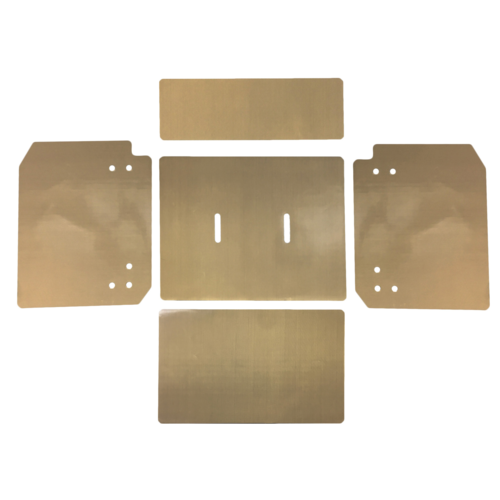 ACP TL10 - Teflon Liner, non-stick, 5-piece kit includes: liners for the left, right, back, base, and inner