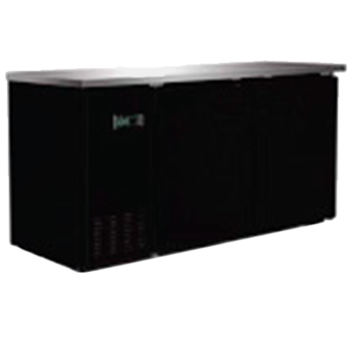 Serv-Ware BB3-24-HC - Serv-Ware - Refrigeration - 61 in. Bar Back Unit  - Dimensions: 61.1
