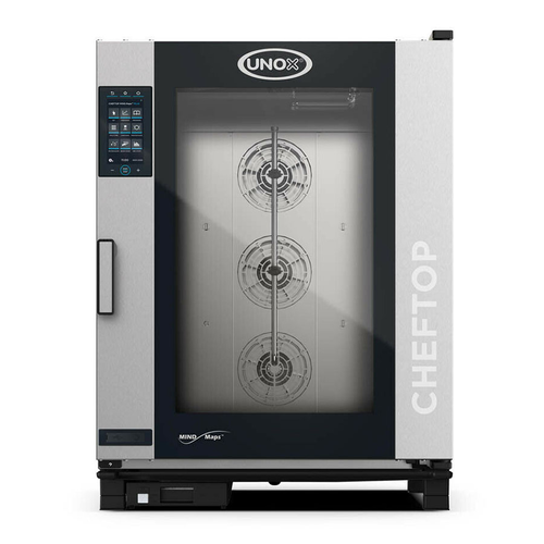 UNOX XAVC-10FS-HPLM - 
ChefTop MIND.Maps™ Plus Combi Oven/Steam Oven is an electric countertop oven that combines heat,