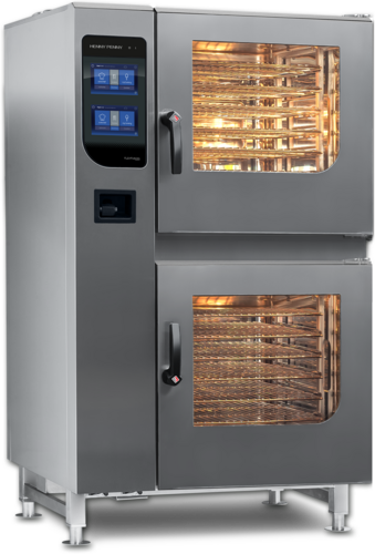Henny Penny FPDE615.615G2 - FlexFusion Platinum Combi-Steamer Oven TEAM Unit - Series 1, Generation 2, electric, (2) stacked