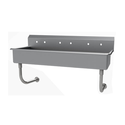 Advance Tabco FS-WM-60 - Multiwash Hand Sink, splash mount faucet provision, wall mounted, (3) person, 60