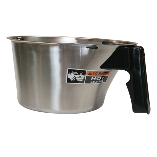 BUNN 54675.0008 - Funnel Assembly, infusion coffee, black handle, stainless steel