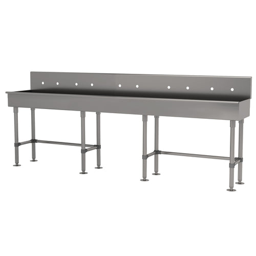 Advance Tabco 19-FM-100-ADA - Multiwash Hand Sink, with stainless steel legs and flanged feet, 100