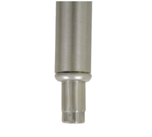 Advance Tabco TA-20 - (1) Stainless Steel Leg , 34 1/2”H, with stainless steel adjustable bullet foot
