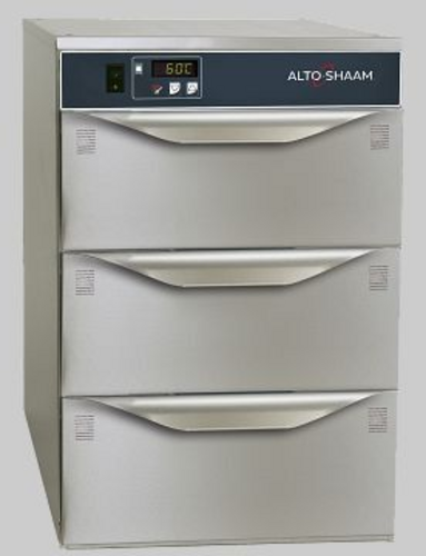 Alto-Shaam 500-3DN-120V-QS - (Quick Ship – 203016) Halo Heat® Narrow Warming Drawer, free standing, three vented drawers,