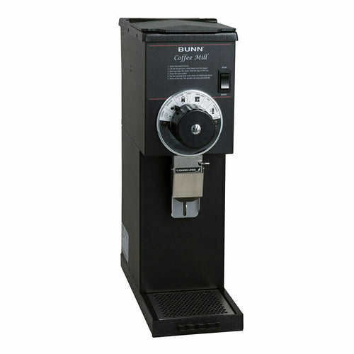 BUNN 22104.0000 - 22104.0000 G1HD Bulk Grinder, heavy duty, 1 lb. hopper capacity, turbo action, bag switch, black