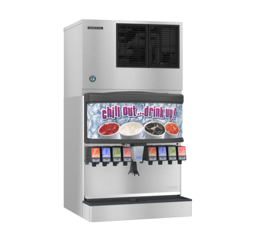 Hoshizaki KMD-355MWJ - Ice Maker, Cube-Style, 30"W, water-cooled, self-contained condenser, production capacity up to 395