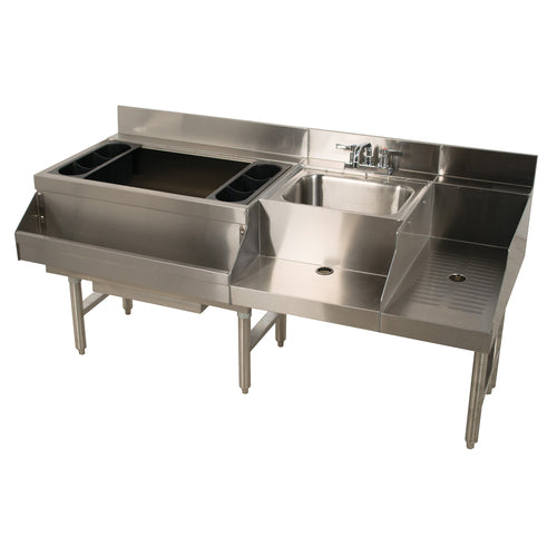 Advance Tabco CRU-60L-7 - Underbar Basics™ Uni-Serv Speed Bar, 60