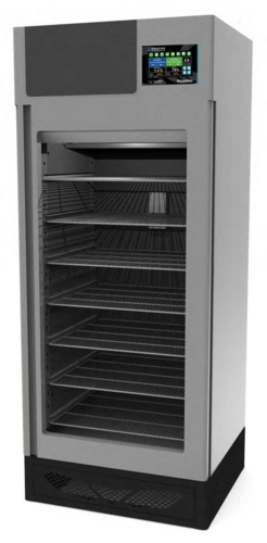 Omcan 49003 35 Inch Free-standing Meat Curing Aging Cabinet Stainless Steel