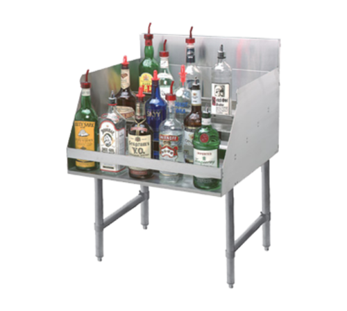 Advance Tabco LD-2112 - Liquor Bottle Display Unit, (5) steps, 12