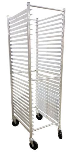 Advance Tabco PR12-5K-X - Special Value Rack, mobile pan, full height, open sides, with 1-1/2