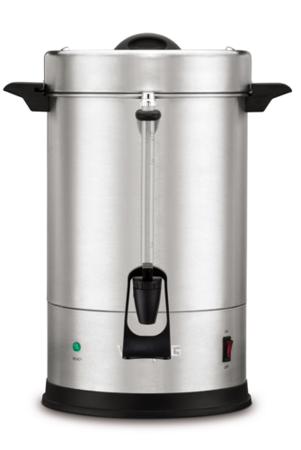 Waring WCU55X - Coffee Urn, (55) 5 oz. cup capacity, dual heater system, boil dry protection, power on & ready