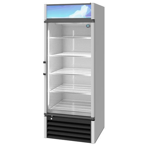 Hoshizaki RM-26-HC - Refrigerated Merchandiser, reach-in, one-section, 26 cu. ft., bottom mount self-contained