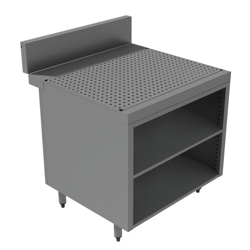 Advance Tabco PRSCO-24-48-M - Prestige Underbar Drainboard Cabinet, open front, 48