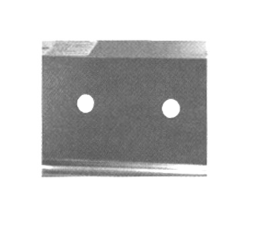 Advance Tabco K-70 - Faucet holes, 8