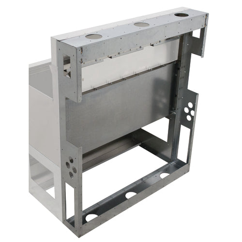 Advance Tabco PR-BARDIE - Prestige Modular Bar Die, to consist of stainless steel exterior on bar side, galvanized upright
