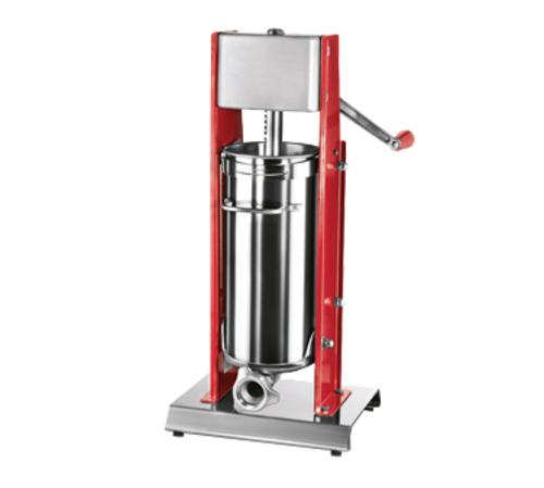 Omcan 38000 12 Inch Manual Vertical Sausage Stuffer with Stainless Steel Cylinder
