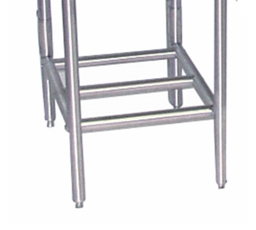 Advance Tabco K-550 - Tubular rack storage, stainless steel, under drainboards (per linear foot)