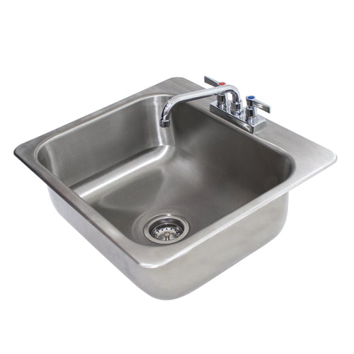 Advance Tabco DI-1-208 - Drop-In Sink, 1-compartment, 20