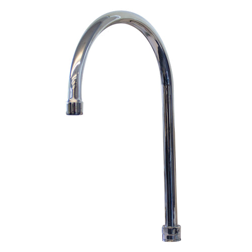 Advance Tabco K-134SP - Replacement Gooseneck Spout, HD faucet, 8-1/2” reach, fits K-134 and other HD faucet series, for
