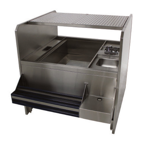 Advance Tabco PR-44X42SP-10-L - Prestige Double Service Station, 44
