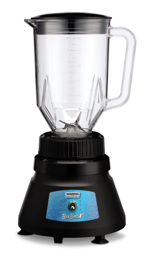 Waring BB145 - BevBasix Bar Blender, 48 oz. capacity, 2-speed motor, copolyester container, heavy-duty stainless