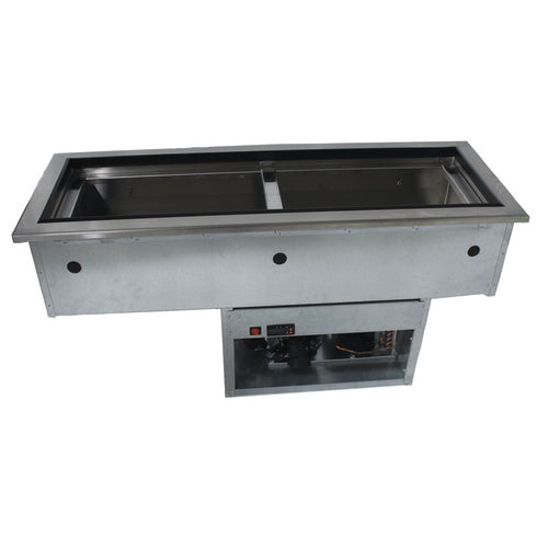 Advance Tabco DISLRCP-2 - Slim Series Cold Food Well Unit, drop-in, (2) refrigerated wells (accommodates pan inserts up to