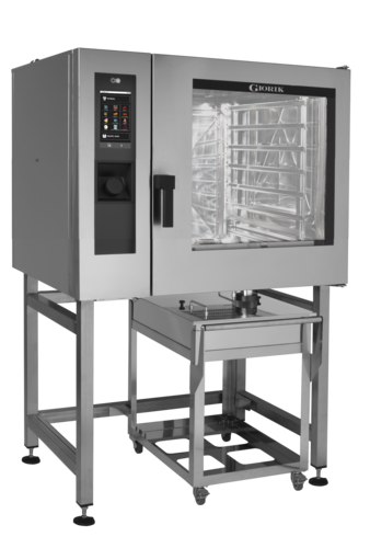 Giorik SETE062FW - SteamBox Evolution Premium Combi Oven, electric, boilerless, (6) 18