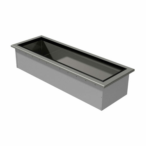 Advance Tabco DISLCP-3 - Slim Series Ice Cooled Food Well Unit, drop-in, ice cooled, accommodates (3) 12