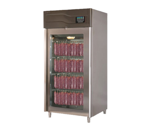 Omcan 40298 35-5/8 Inch Free-standing Meat Curing Aging Cabinet Stainless Steel