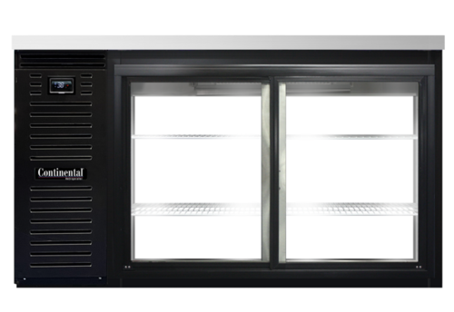 Continental Refrigerator BB59NSGDPT - Back Bar Cooler, pass-thru, 59