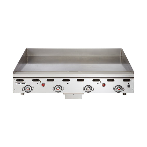 Vulcan MSA60 - Heavy Duty Griddle, countertop, gas, 60" W x 24" D cooking surface, 1" thick polished steel griddle