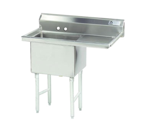 Advance Tabco FS-1-3024-24R - Fabricated Sink, 1-compartment, 24