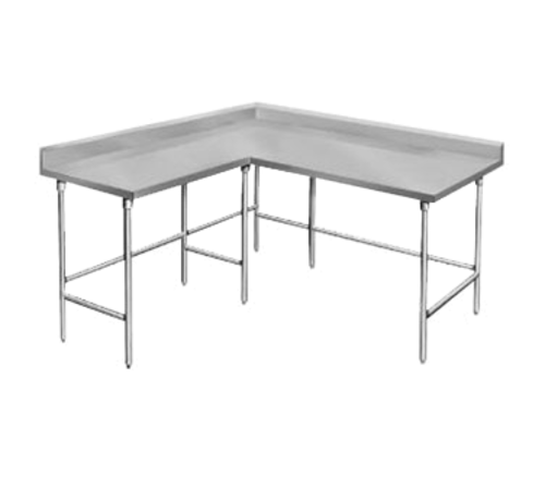 Advance Tabco KTMS-249 - Work Table, L-shaped, 108