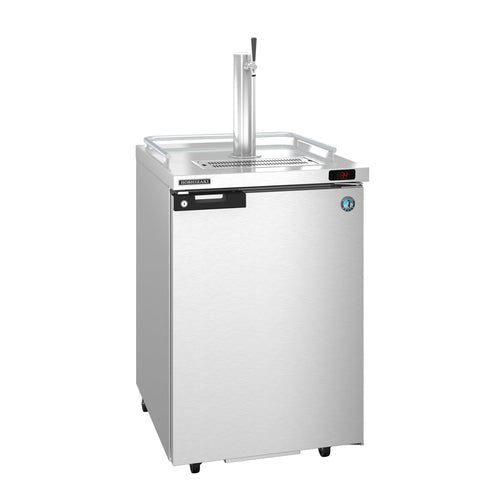 Hoshizaki DD24-S - Draft Beer Cooler, direct draw, one-section, side mount self-contained refrigeration, 24-7/8