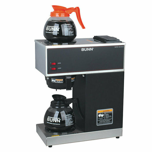 BUNN 33200.0015 - 33200.0015 VPR Coffee Brewer, pourover type, brews 3.8 gallons per hour capacity, (1) lower & upper