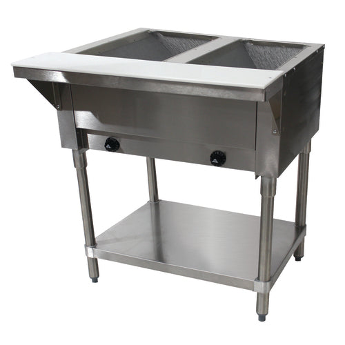 Advance Tabco HF-2G-NAT-X - Hot Food Table, natural gas, 31-13/16